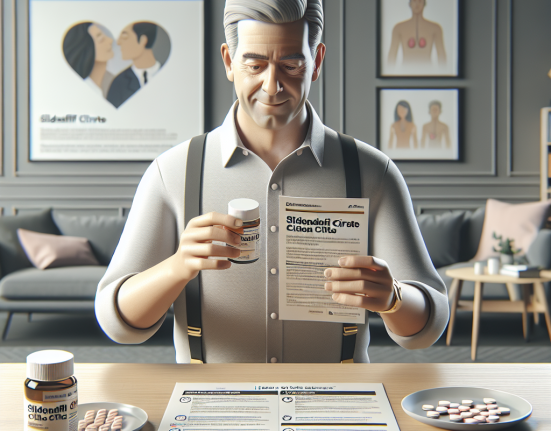Patientenberatung: Wie Sildenafil citrat effektiv eingesetzt wird