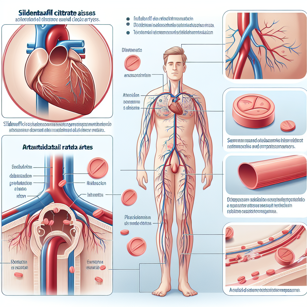 Unterstützung bei Erektionsproblemen durch verstopfte Arterien: Wie Sildenafil citrat helfen kann