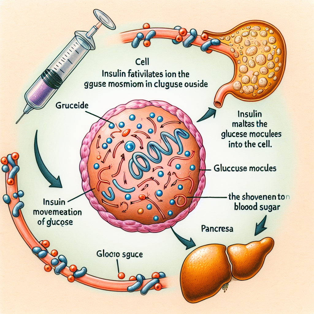 Wie Insulin den Glucosestoffwechsel beeinflusst