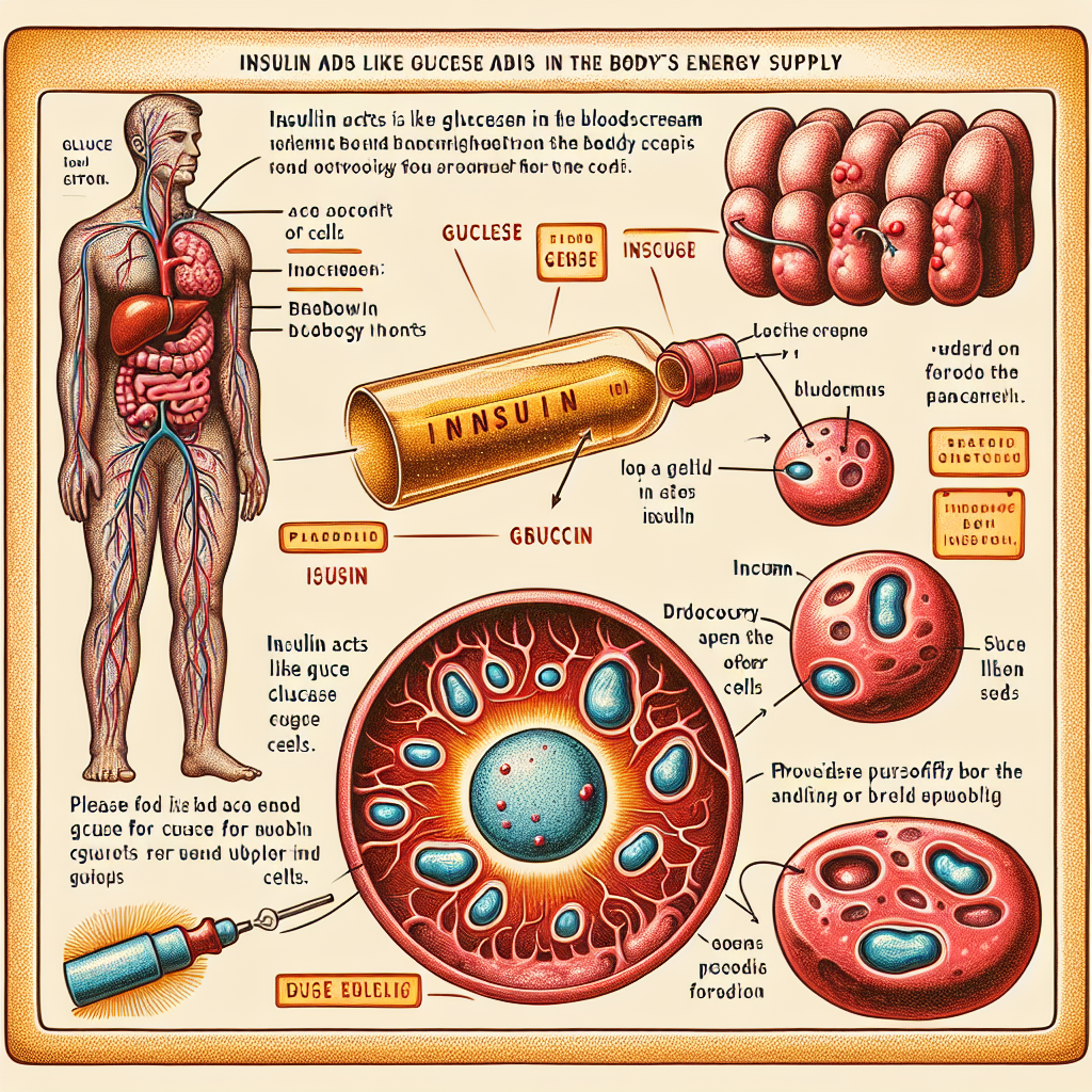Wie Insulin die Energieversorgung des Körpers unterstützt