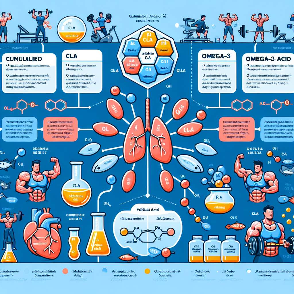 Fettsäuren im Vergleich: CLA vs. Omega-3 und andere Fettsäuren im Bodybuilding